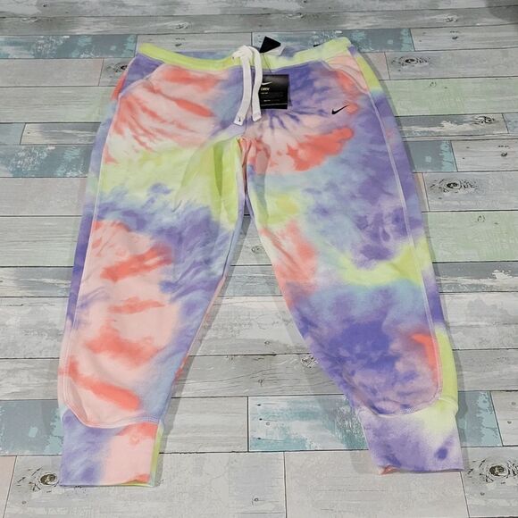 Tie-Dye Nike Hoodie & Jogger Outfit sz Medium NWT - Picture 4 of 6